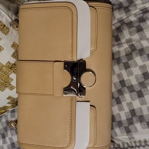 Diane Von Furstenberg Keller Handbag NWT Tan Leather